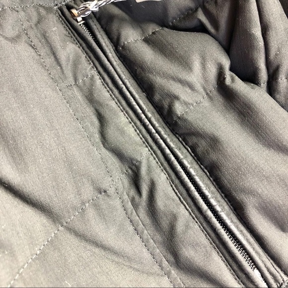 Lands’ End midi down puffer jacket with hood XS - Picture 9 of 9